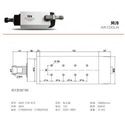 風(fēng)冷電主軸廠家直銷，價(jià)格優(yōu)惠，質(zhì)量有保障，選濟(jì)南星林