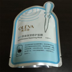 QS廠家專業(yè)生產(chǎn)鋁箔化妝品袋、高檔磨砂面膜包裝袋、異型鋁箔袋