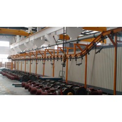 靜電噴塑機(jī)廠家直銷，防脫絲流水線報(bào)價(jià)，現(xiàn)貨供應(yīng)酸洗線