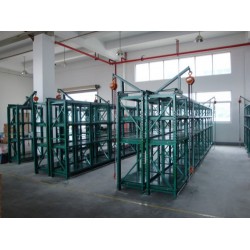 出售抽屜式模具架，標準模具架，三格四層帶天車模具架