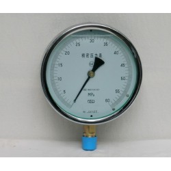 測量無腐蝕介質(zhì)的壓力表，YBN-150精密耐震壓力表，帶調(diào)零裝置的壓力表