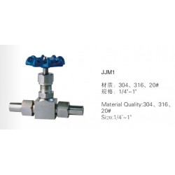 不銹鋼針型閥，JJM1-1.6/32P型不銹鋼針型閥廠家