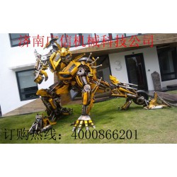廣信機(jī)械供應(yīng)具有口碑的變形金剛模型，大型變形金剛模型出租