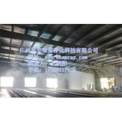 鐵皮廠房噴霧降溫，車間噴霧降溫，高壓噴霧降溫設(shè)備