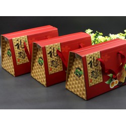 廠(chǎng)家定制高檔粽子禮盒 粽子包裝盒 端午節(jié)禮品箱瓦楞紙彩盒定做
