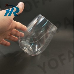 供應(yīng)錐形塑料酒杯，PET紅酒杯