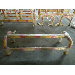 供應(yīng)山東高壓管道保護(hù)圍欄廠家直銷，高壓管道保護(hù)圍欄加工
