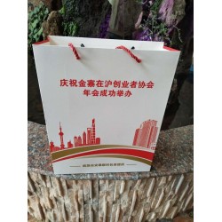 白?？ǘY品手提袋，安徽廠家直供，定制生產(chǎn)，可設(shè)計(jì)版面