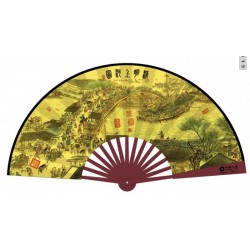 折扇定制，絹布扇子廠家，扇子價(jià)格LOGO