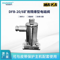 DFB-20/6礦用隔爆型電磁閥 皮帶保護(hù)井下降塵降溫滅火